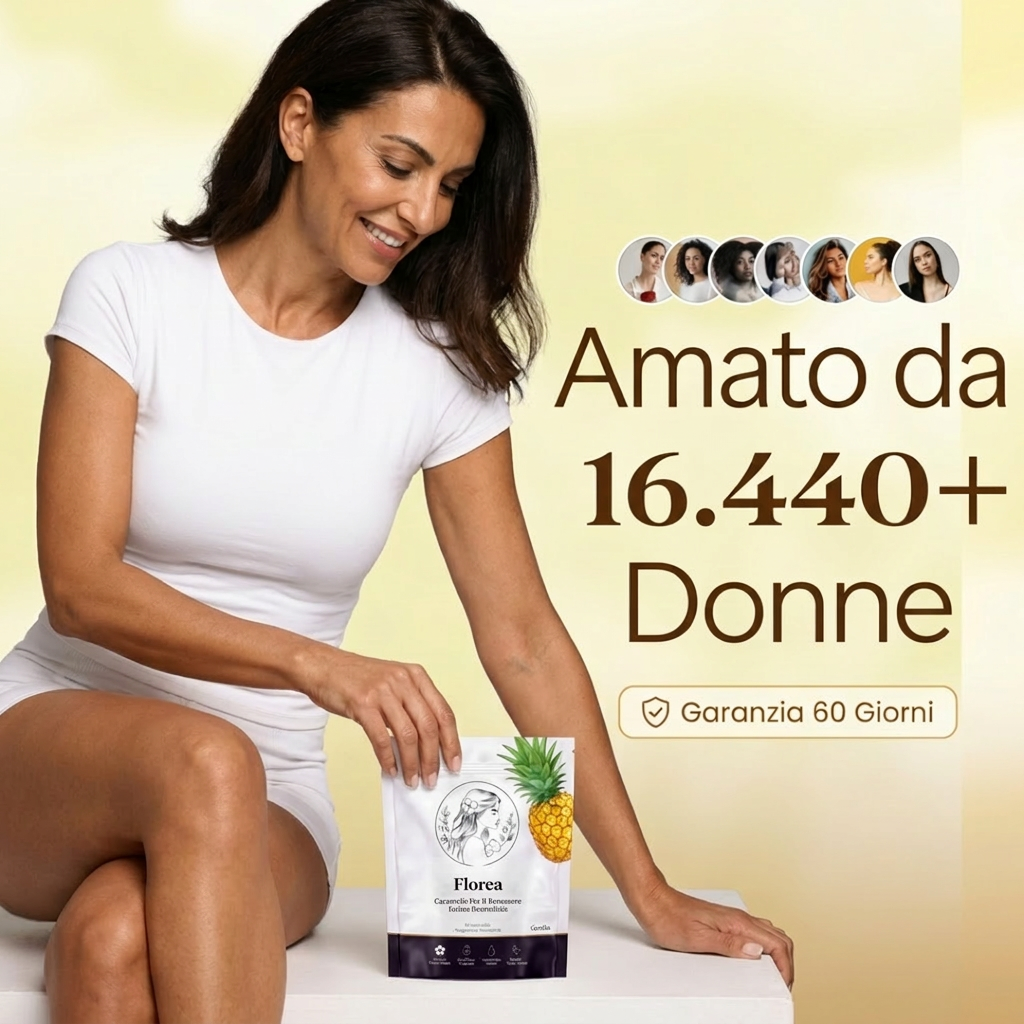 Florea® | La Formula Completa per Riequilibrare la Flora Vaginale Dopo i 40