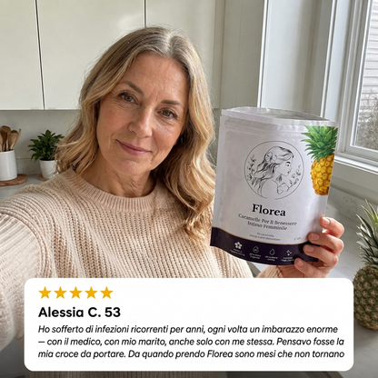 Florea® | La Formula Completa per Riequilibrare la Flora Vaginale Dopo i 40