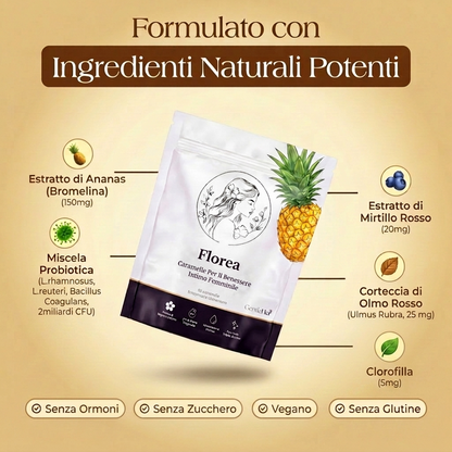 Florea® | La Formula Completa per Riequilibrare la Flora Vaginale Dopo i 40