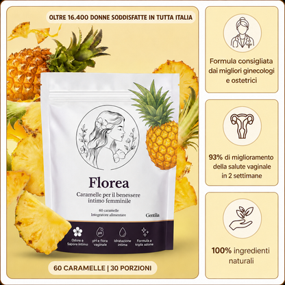 Florea® | La Formula Completa per Riequilibrare la Flora Vaginale Dopo i 40